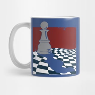 chess pieces retro gift 2 Mug